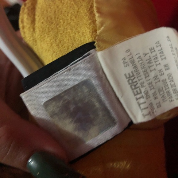 Vintage Versace Yellow Dress - Picture 7 of 7